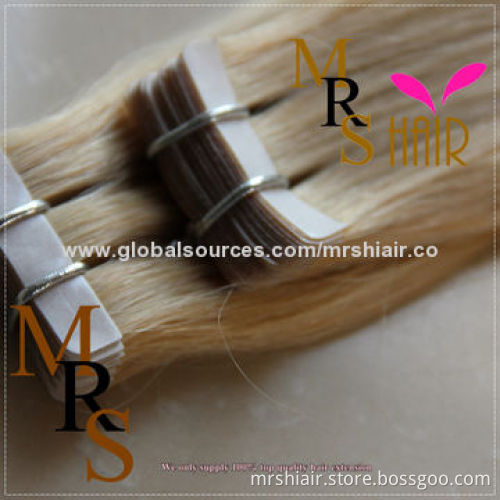 20-Inch 20# color Indian straight tape in hair